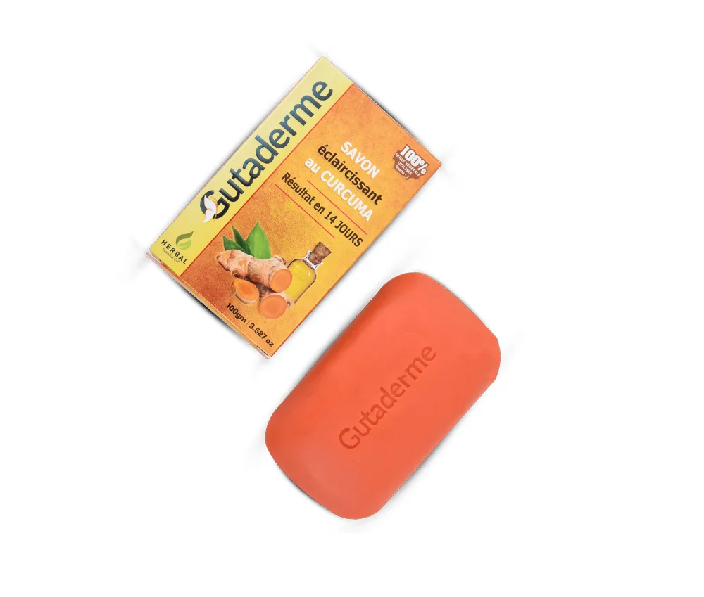 100 г натуральное органическое антиоксидантное куркума, более здоровое Медовое мыло, Отбеливающее мыло для кожи