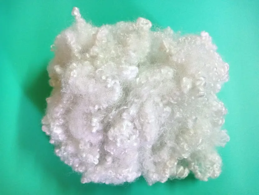 Low Price 100% Polyester Staple Fiber 7D HCS AA Hollow Conjugated Siliconized Semi Virgin Vikohasan Recycled Spinning