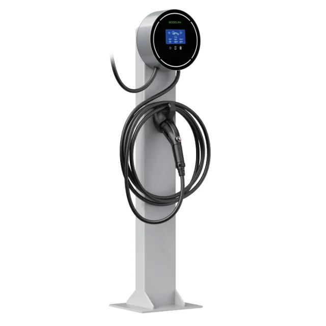 Best price GB/T evse wallbox ev charging station 7kw 11kw 22kw ev car charging station  commercial with app