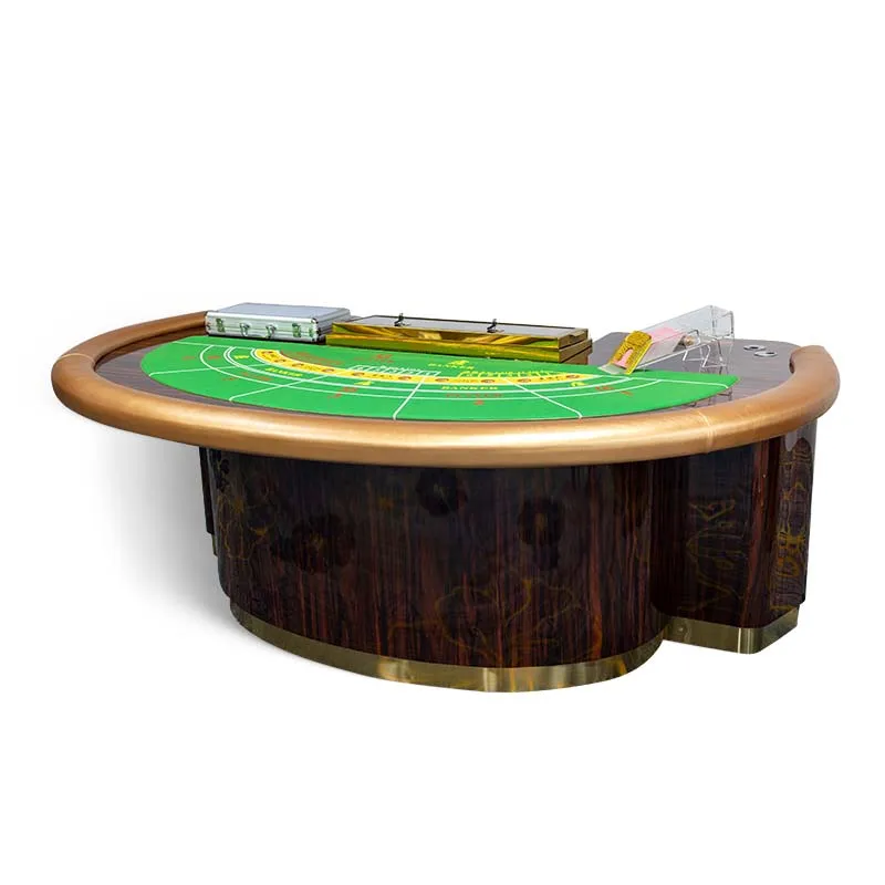 High Quality Deluxe Baccarat Super 6 Professional Baccarat Casino Table for Casino Entertainment
