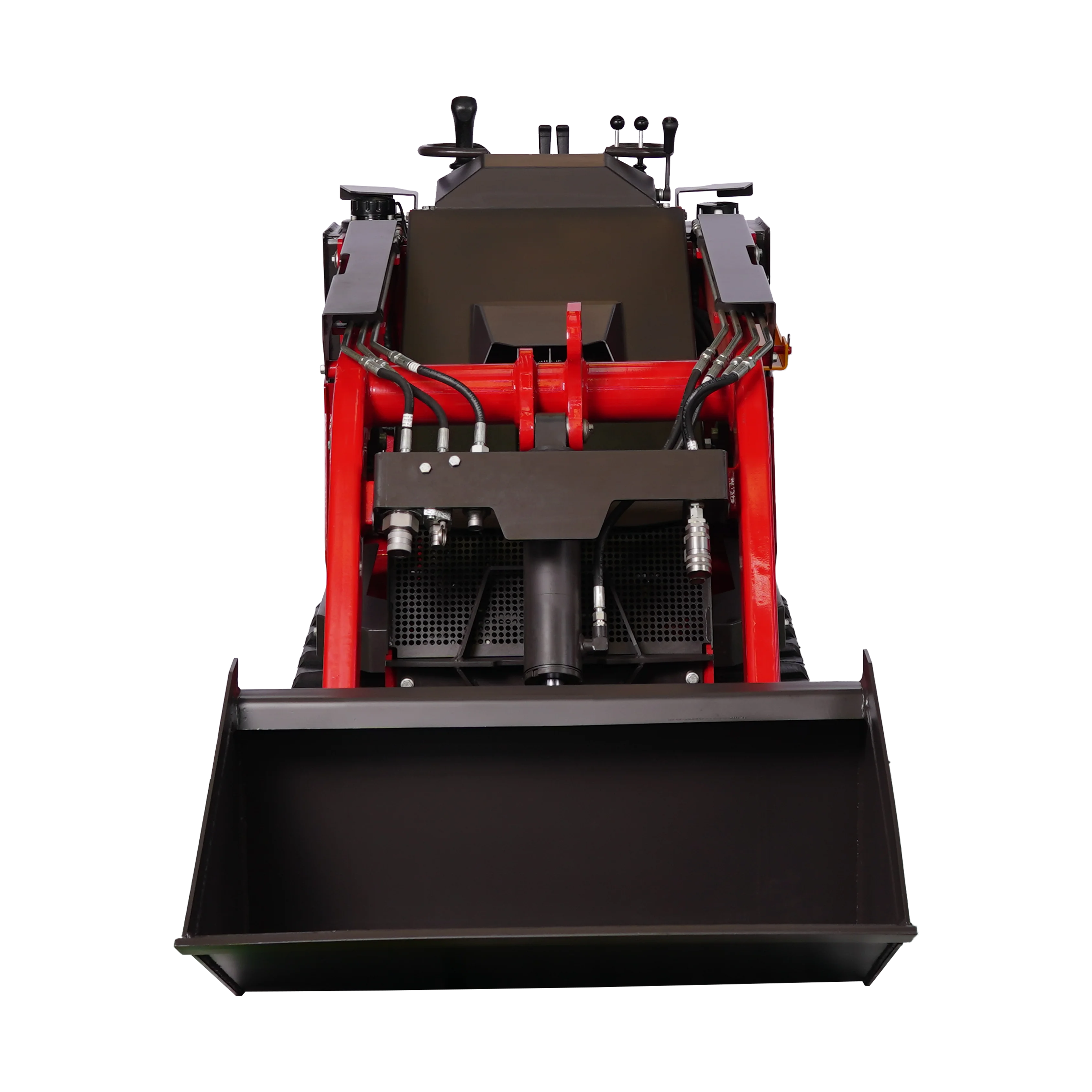 XINIU 1.5 Ton KS1000 Skid Steer Loader New Rhinoceros Compact Front Loader with Japanese Engine Crawler Loader Components