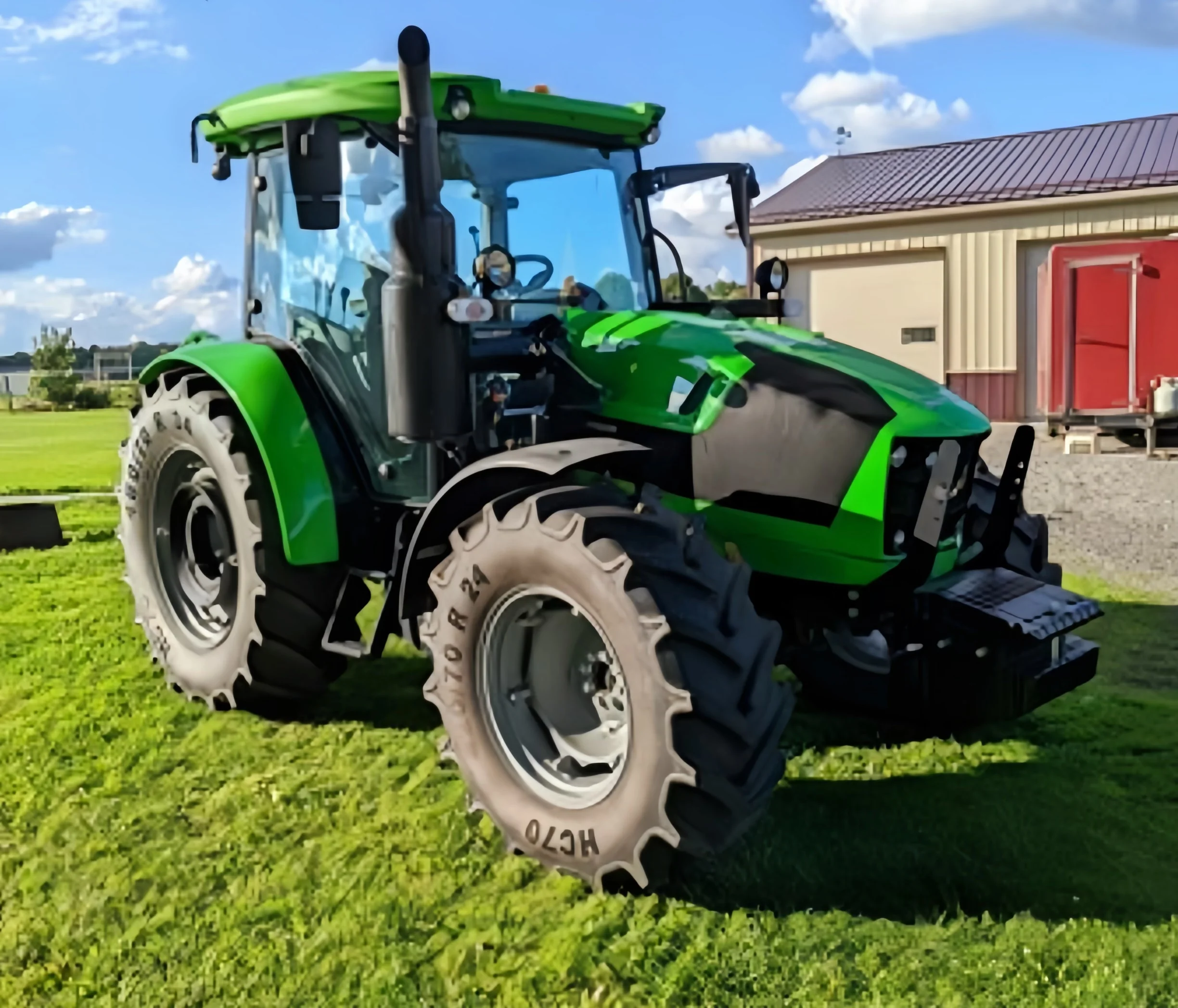Excellent Condition Second Hand 2020 DEUTZ FAHR 5110G Agricultural Tractor Ready to Ship Worldwide
