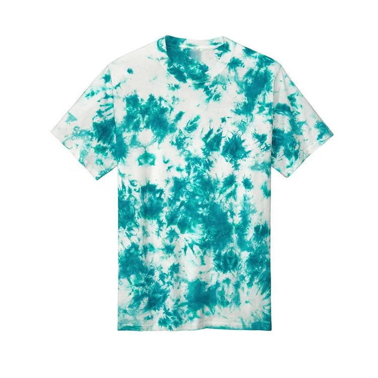 Wholesale Factory Color tone Youth Adult Tie Dye cotton top quality breathable sublimation T-Shirt with OEM service