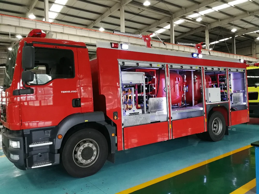 Dry Powder Fire Truck