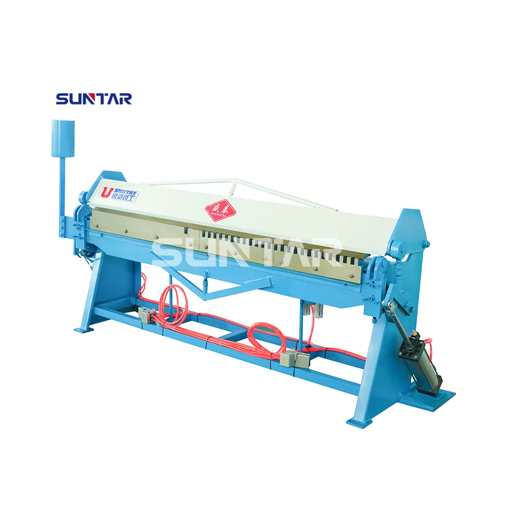 SUNTAY TDFQ-1.5 * 2000 оцинкованный стальной пневматический листовой пресс, тдф Складная машина для складывания воздуховодов, распродажа