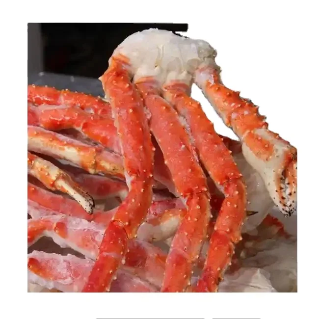Fresh Red king crab Snow Crab King Prawns and Shrimp Clusters Frozen Seafood Lobster and Mackerel Whole Shellfish Meat