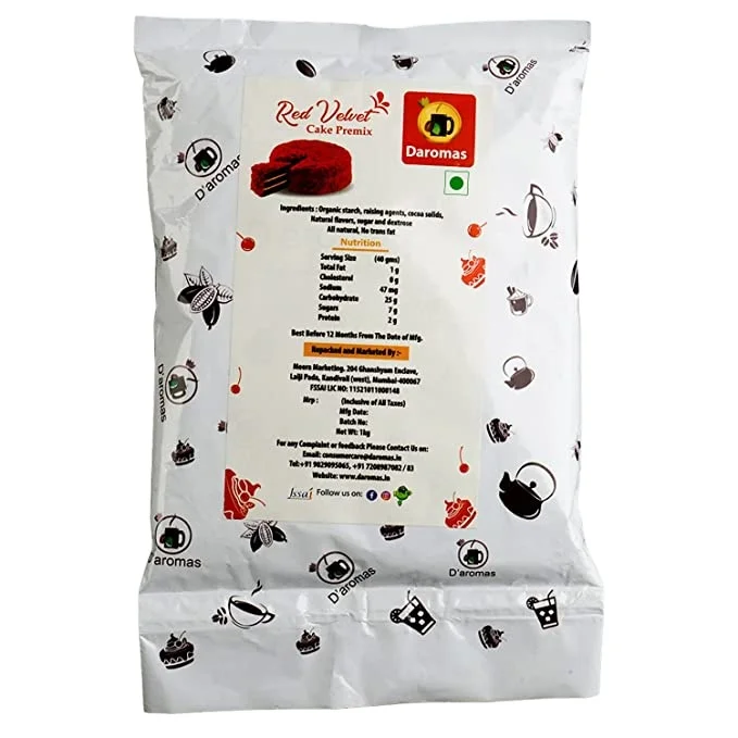 Красный бархатный торт премикс 1 кг мгновенный красный порошок яйцо бесплатно Премиум