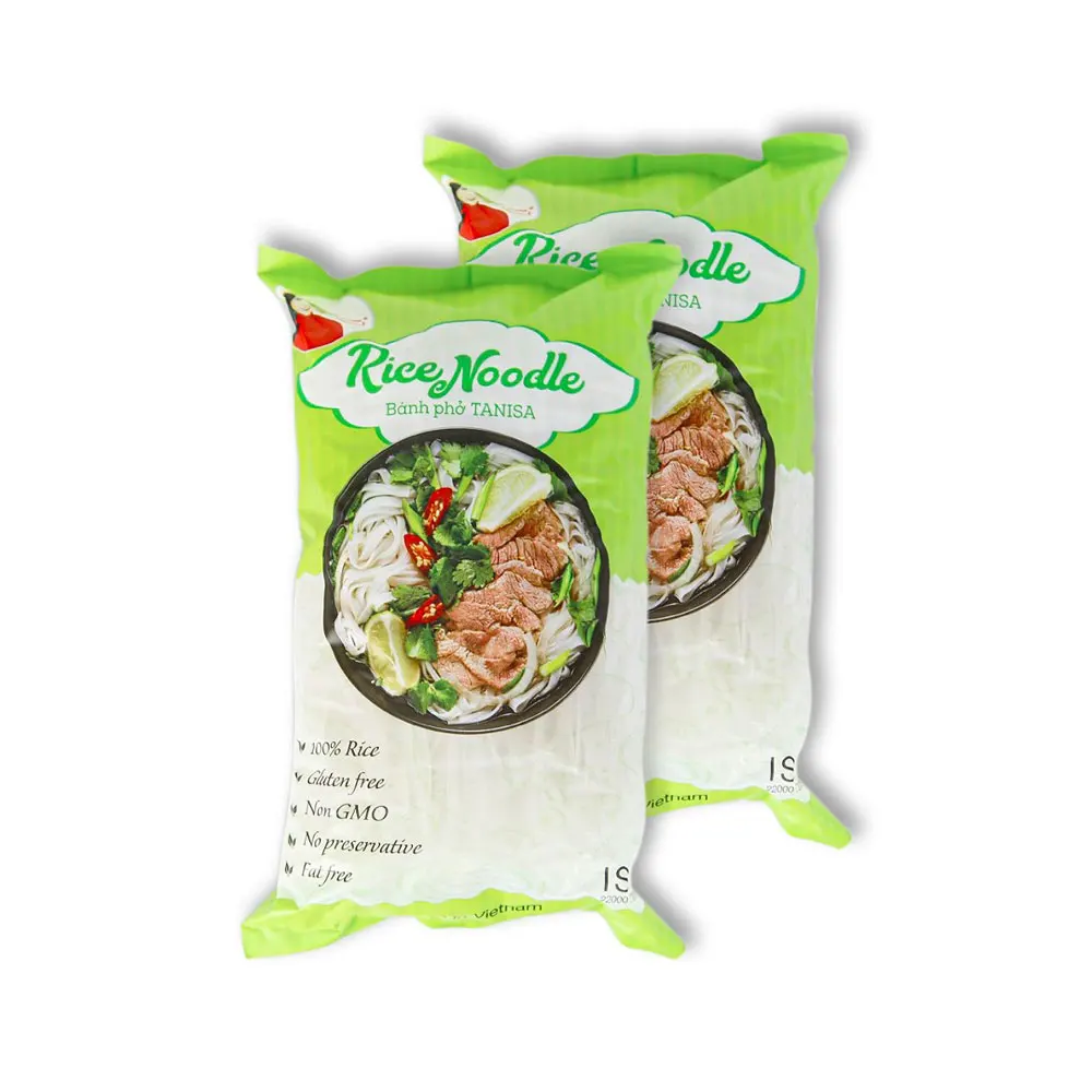 Хорошая цена, вьетнамская рисовая лапша, вермишель, сушеная лапша с низким содержанием углеводов, производство Халяль, ISO, сертификация HACCP