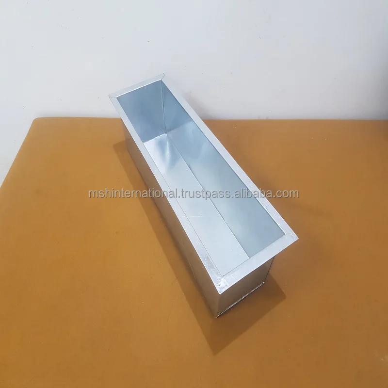  Металлические оцинкованные длинные цветочные горшки Лидер продаж домашние декоративные