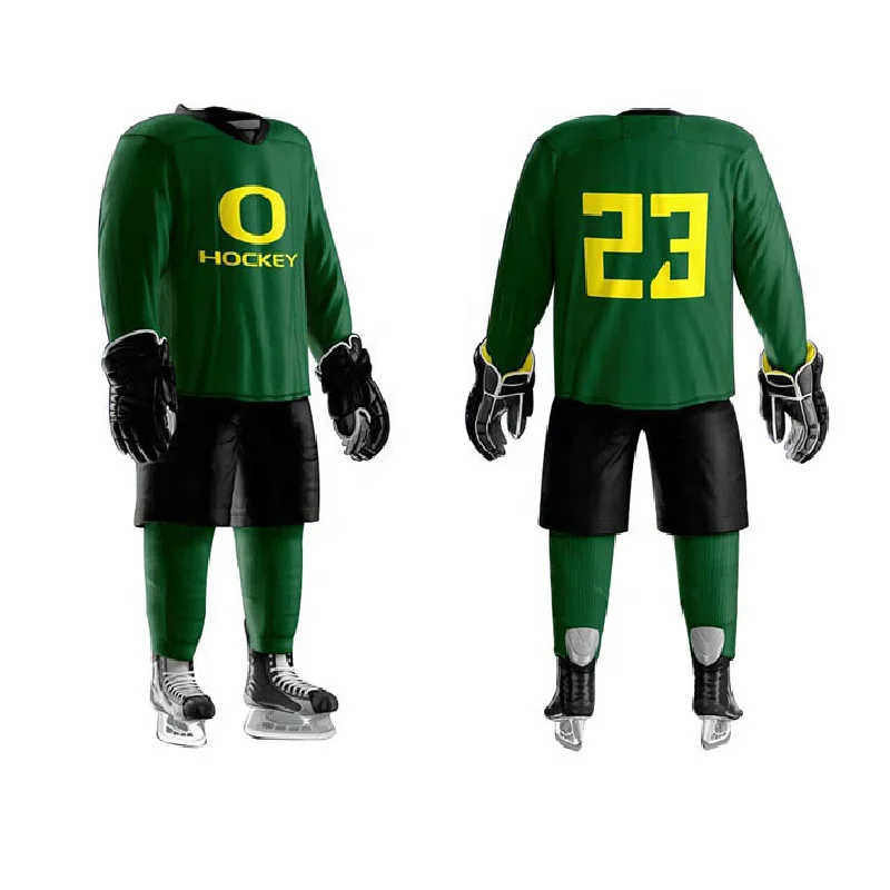 Сублимационный дизайн оптовая продажа низкая цена униформа для хоккея с шайбой Высококачественная шайбой.