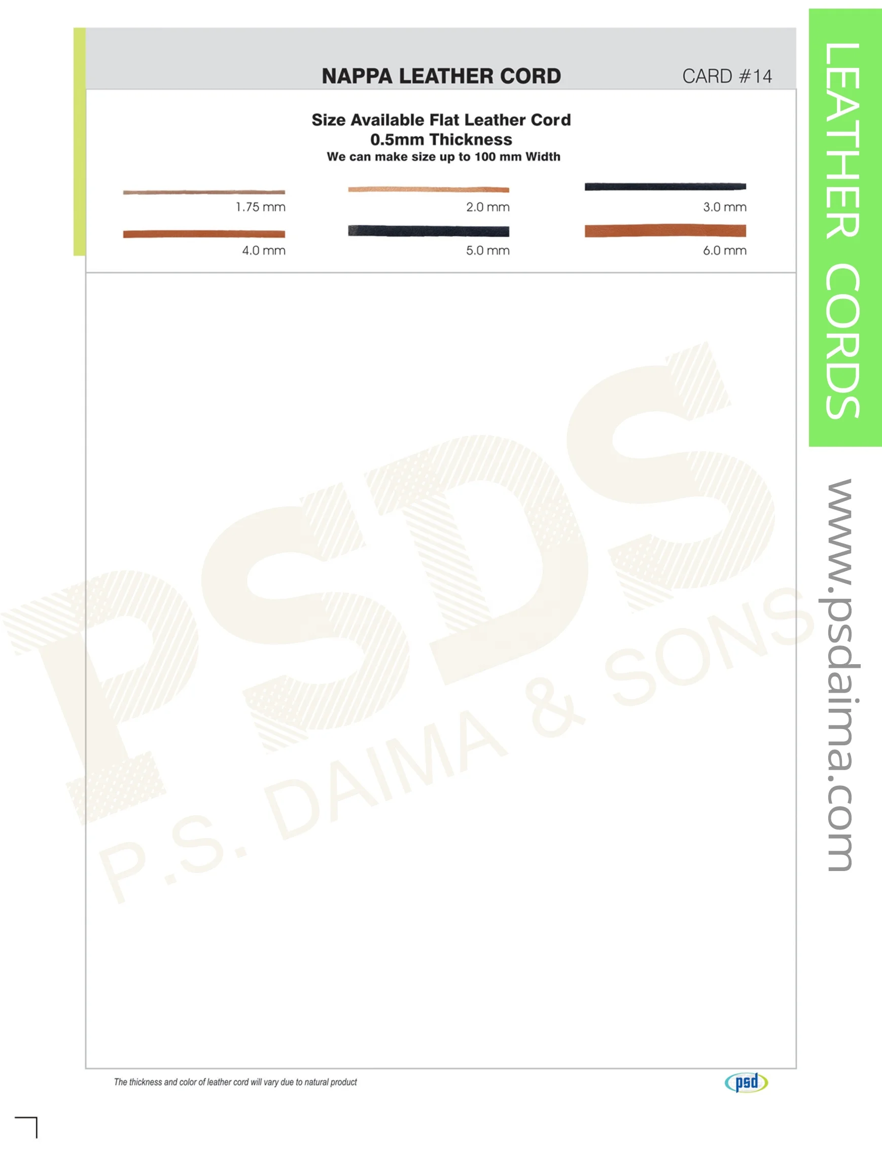 Manufacturer By India Best Quality Product Flat nappa lace cord PSDS