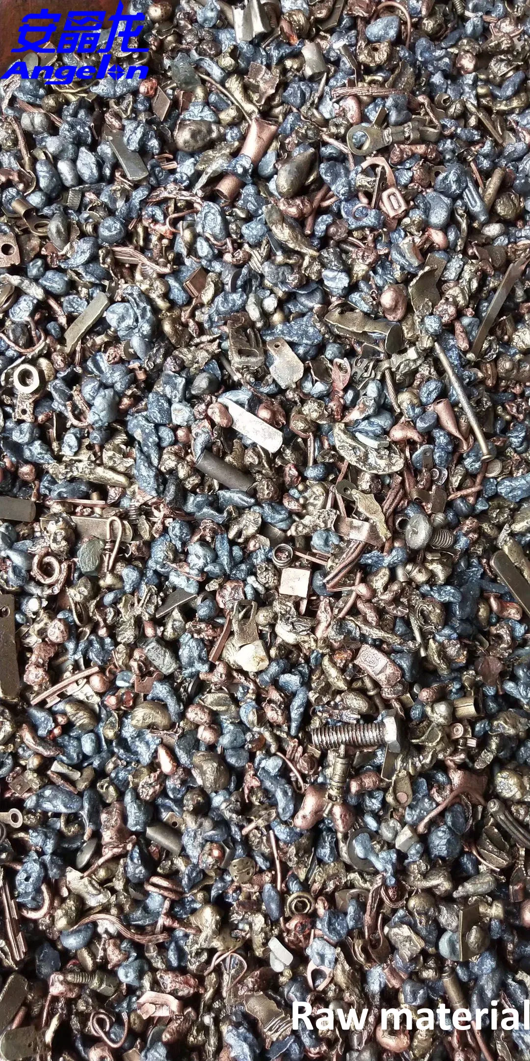 Industrial color sorting machine Color sorting of solid waste to improve the quality of metal recycling