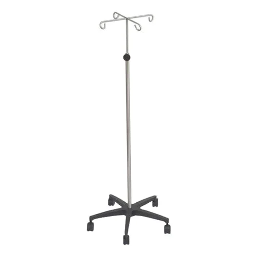 Mars International Manufacture Of 5 Wheels Iron I V Stand, For Glucose Drips Use In Hospital Free Shipping..