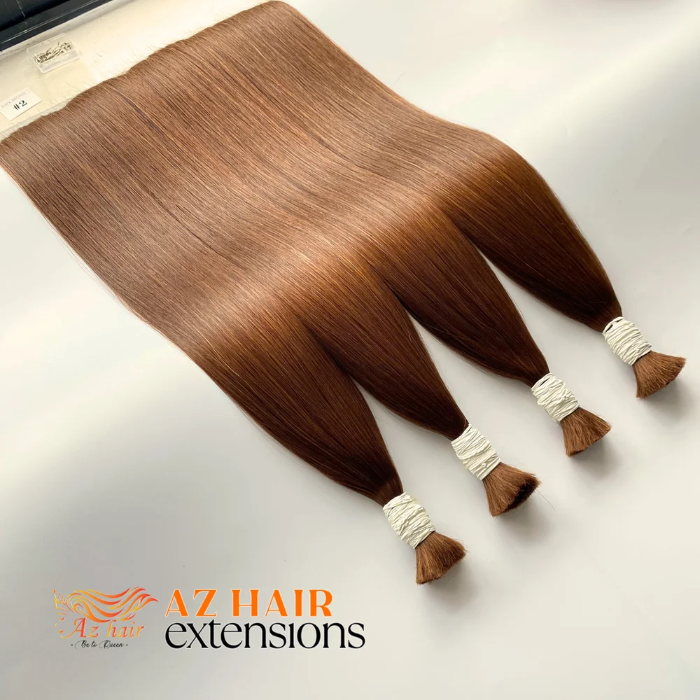 Vietnamese human hair Wholesale Price Bulk Hair Extension Cuticle Aligned Virgin Human Vietnamese natural raw Hair Extension