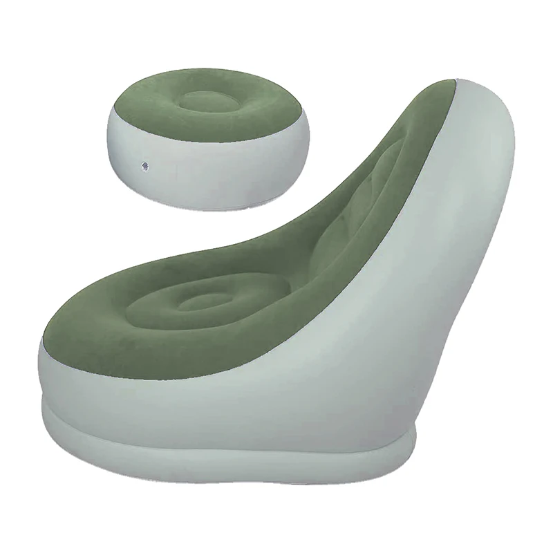 ISO9001 Verified Living Bedroom Room Furniture PVC Inflatable 2-3 Seats Sofa Lounger Chair Inflatable Chairs