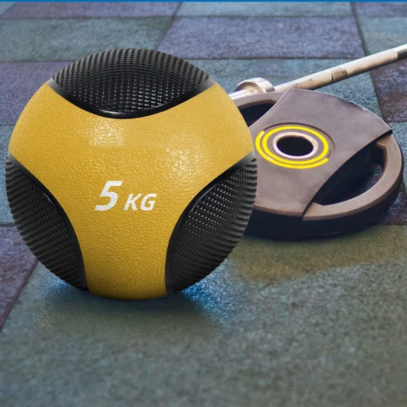 Best Price Gravity Ball Exercise Balance Training Fitness Rubber Medicine Ball for Gym Power Training