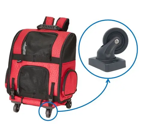 Yeou Cherng D58 wheels travel luggage spare parts wheel durability and smooth mobility  luggage high-performance wheels