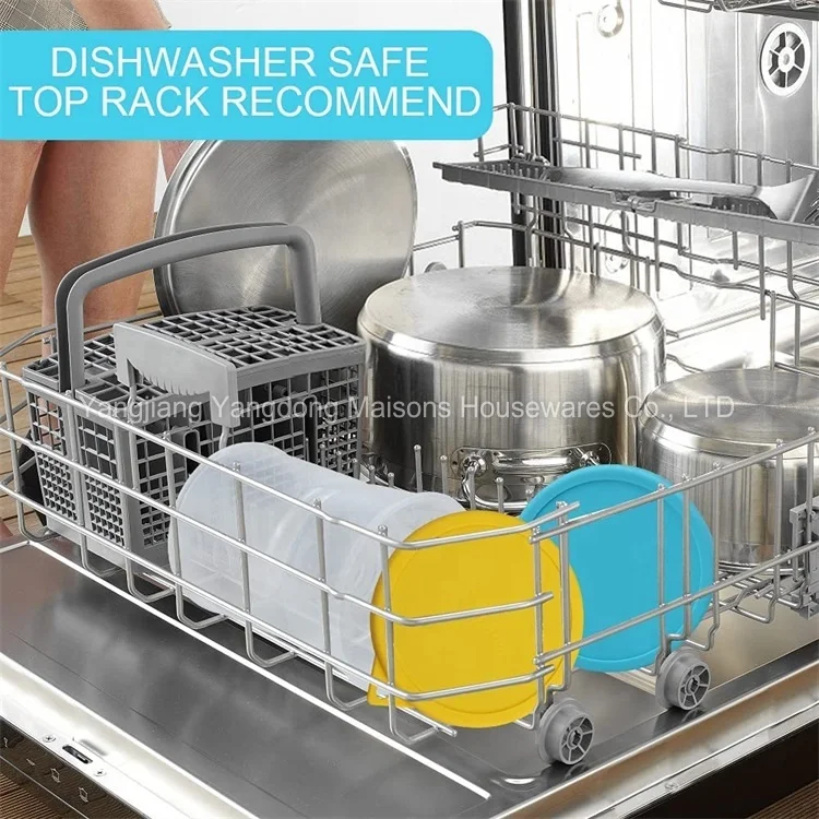 Maisons New Arrival Kitchen Storage Leak-proof Pickle and Olives Canning Jar Container with Strainer