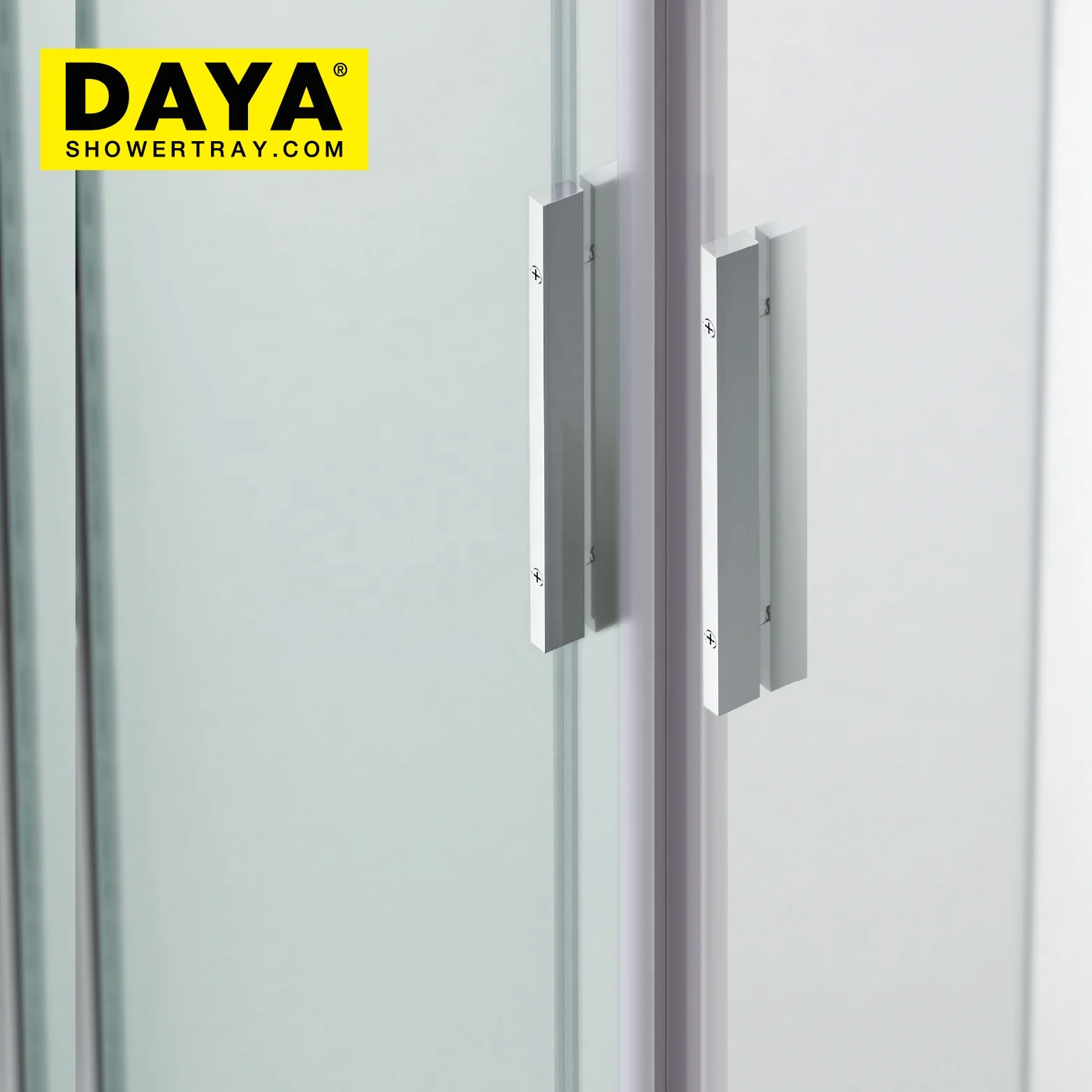 Simple Design Bathroom Shower Enclosure With Frame 6mm Shower Glass Door Tempered Glass Sliding Shower Door