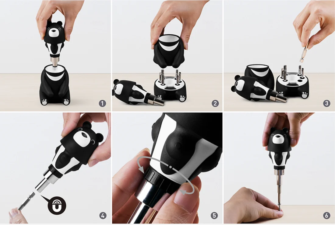 Unique products Black Bear gadgets home decor gift set