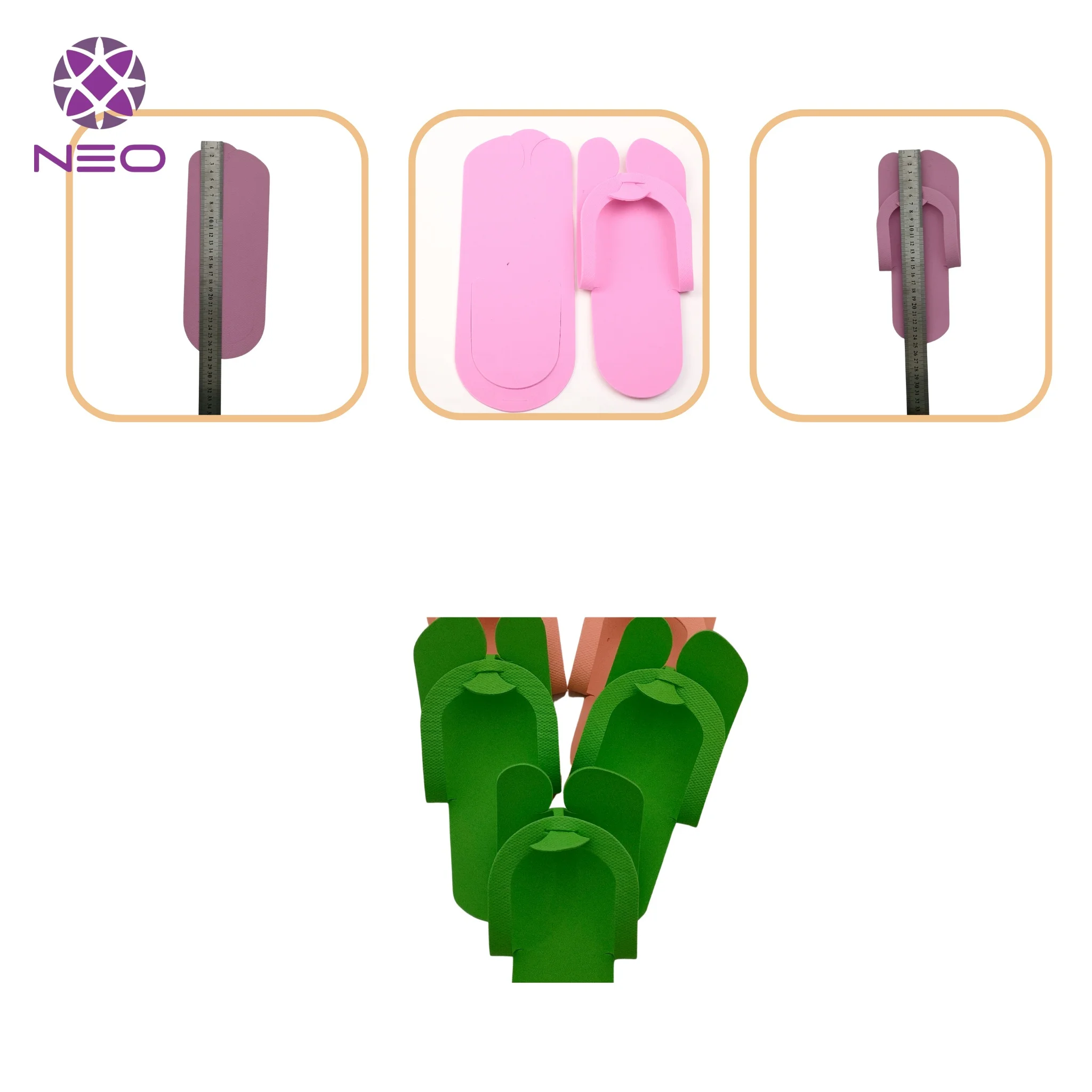 Easy To Carry Flip Flop Nail Salon Spa Slipper With OEM/ODM Service Ready To Ship From Vietnam Manufacturer