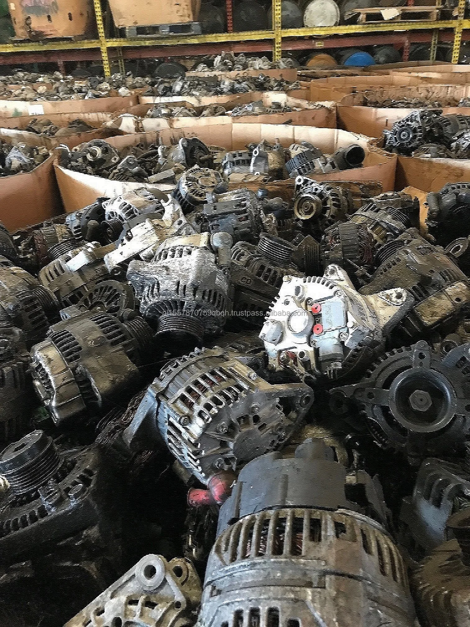 Hot Sale Used Alternator Starter Scrap 99% Copper Wire Alternator Scrap