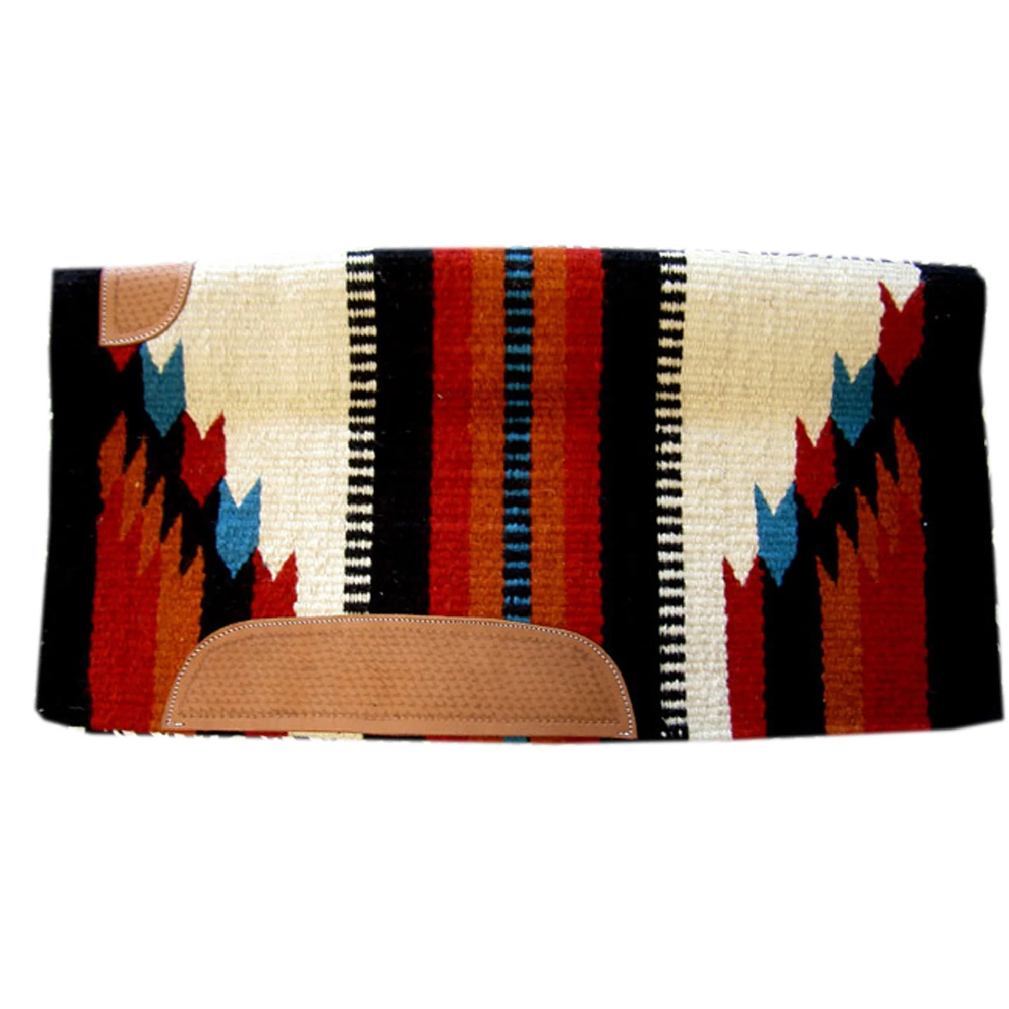 Wholesale Supplier of Western Saddle Blanket Pad with Leather Contour