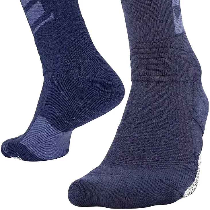 2022 World Boys Girls Sport Soccer Football Plain Long Socks Over Knee Non Slip Cotton Breathable High Socks For Men