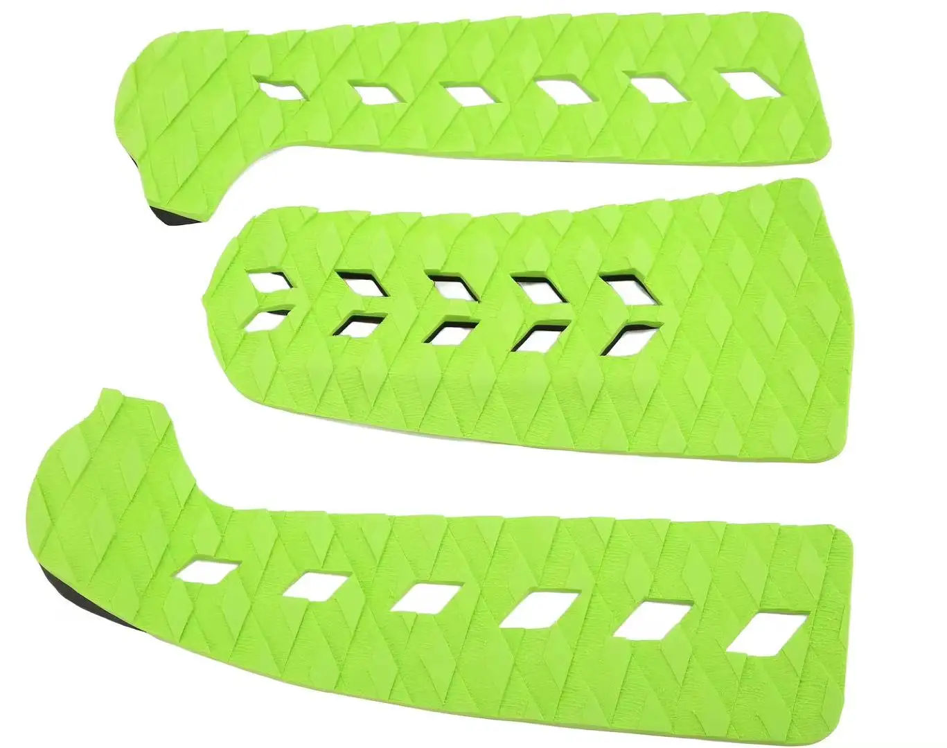 2024 A+Material EVA Foam Arch Bar Non-Slip 3 Piece Stomp Damping Traction Pad DIY Surfboard Grip for Paddle Board