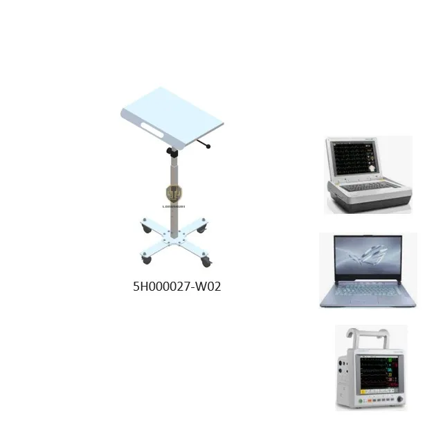 Mobile portable ultrasound scanner trolley ultrasound machine medical cart with wheels