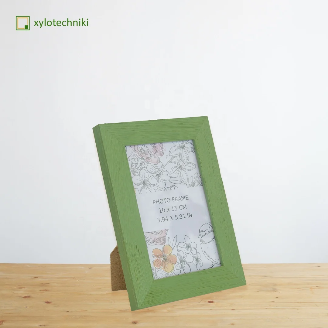 wholesale roustic modern wooden frames colourful photo frames high quality in custom sizes