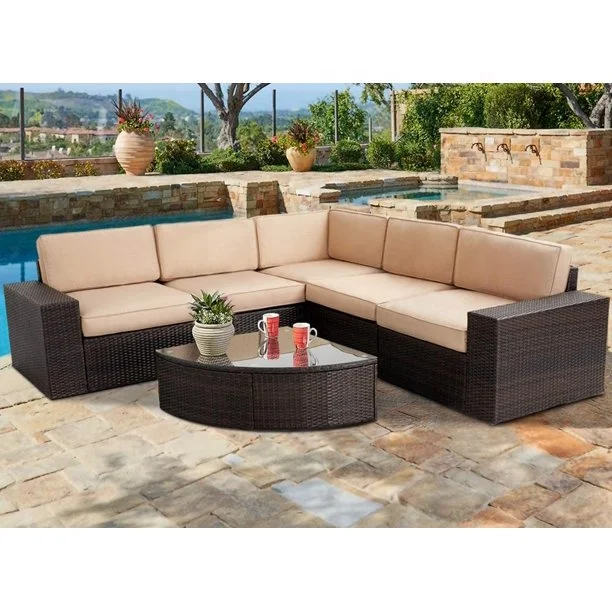 NEW DESIGN FURNITURE/ HIGH QUALITY OUTDOOR FURNITURE/ WICKER GARDEN SOFA  SET