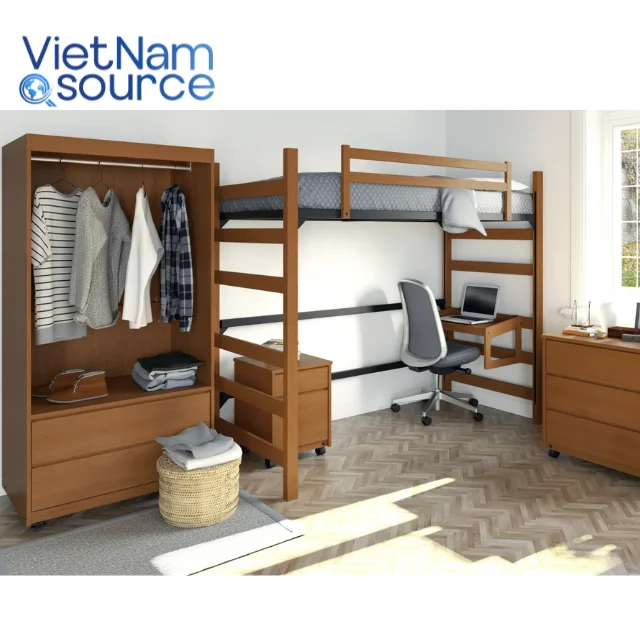 Customizable Furniture for Student Residences Wood Material Student Housing - Furniture Student Housing in US - Vietnam Source