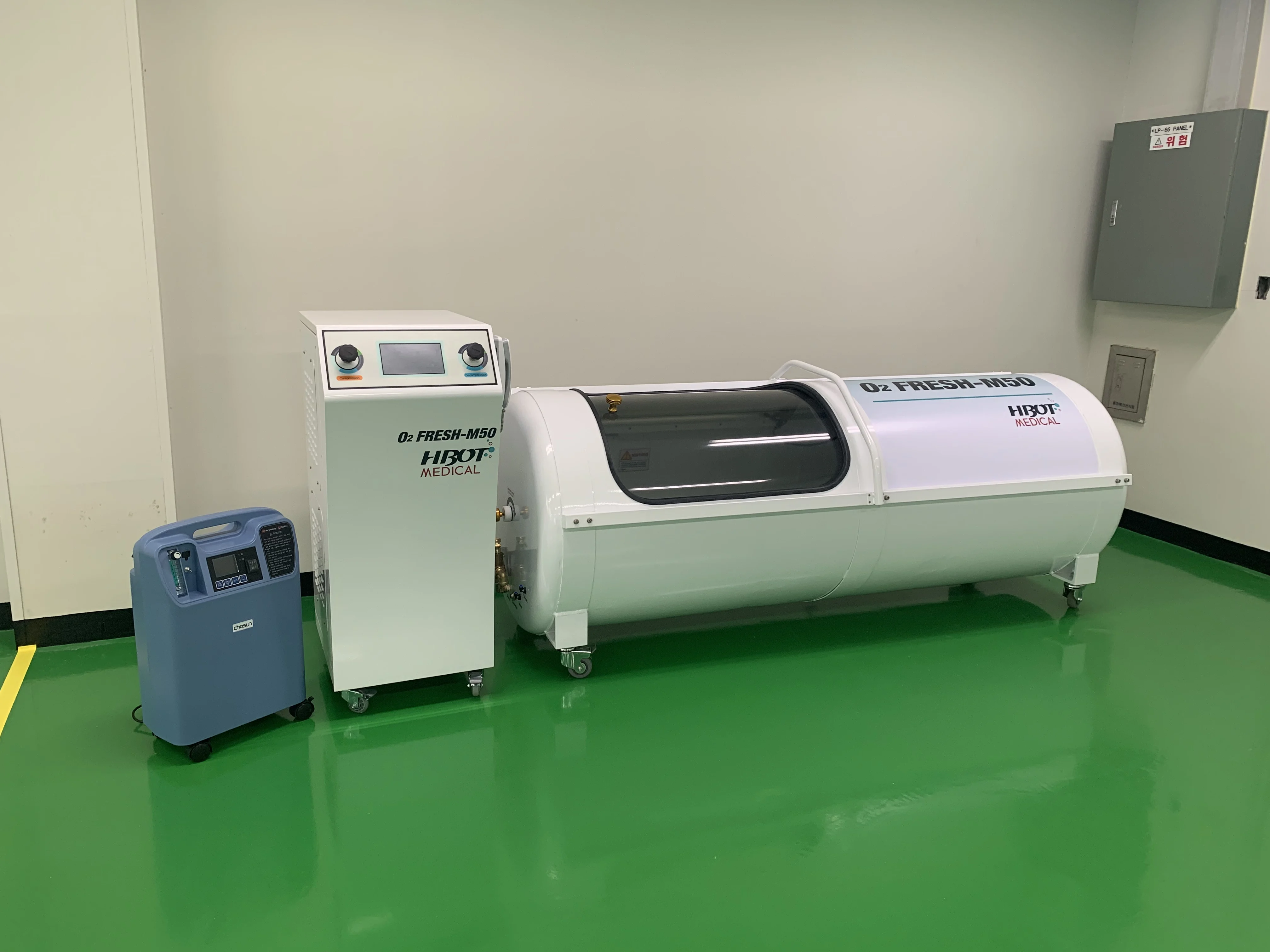 3.0 HBOT Hyperbaric Chambers Oxygen Capsules Equipment Tools Manufacturer Made in Korea