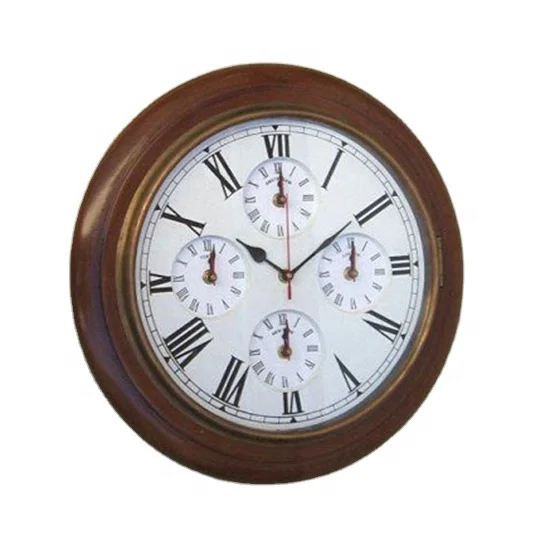 Wholesale Metal Wall Clock For Home Decorations Premium Quality Iron Wall Clock Vintage Classical Design Clock Supplies