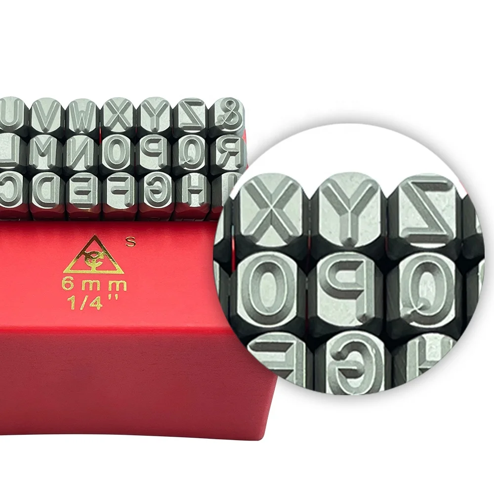 27 piece letter punch set for stamping metal steel stamp