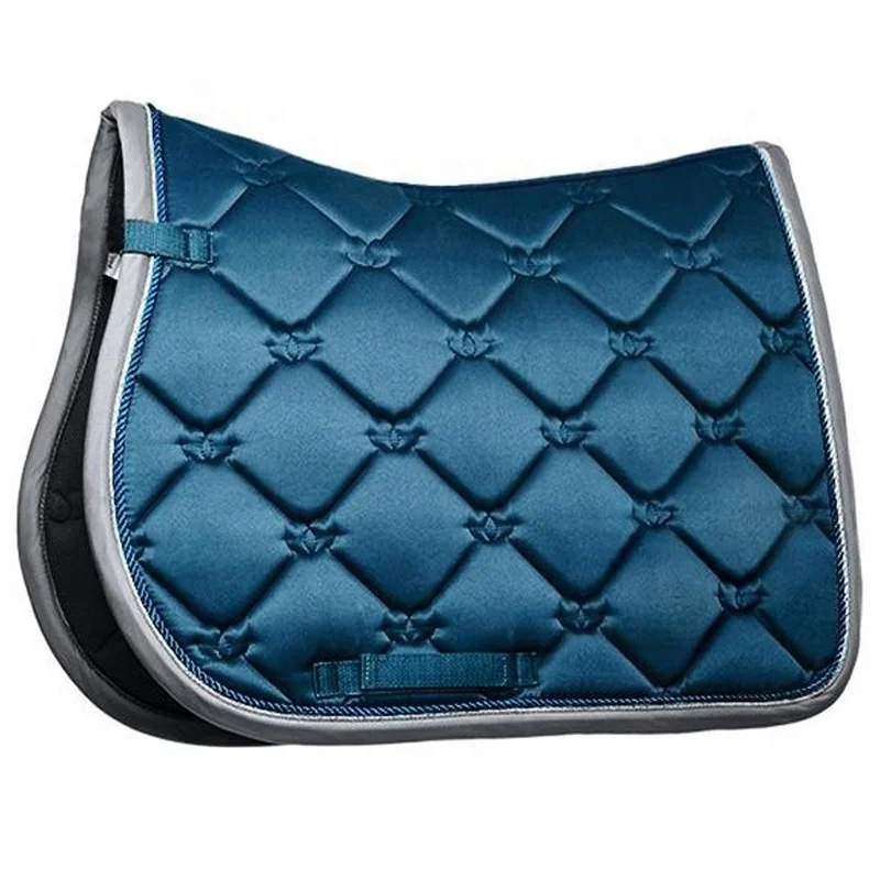 Custom Logo Soft Equestrian saddle pads for horses Western Style Saddle Pad Stable Jumping Horse saddle pad