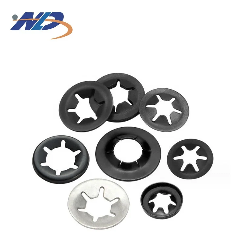 The Factory Directly Sells 65 Manganese Steel plum Ring Bearing Clamp Stop Pattern Washer Flat M2M3M4M5M6M8M10 M12