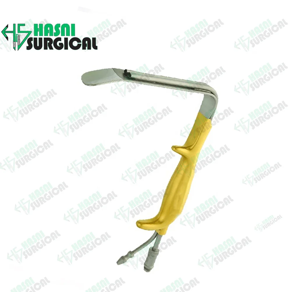 Высококачественный волоконно-оптический Ретрактор с источником света от груди Tebbetts