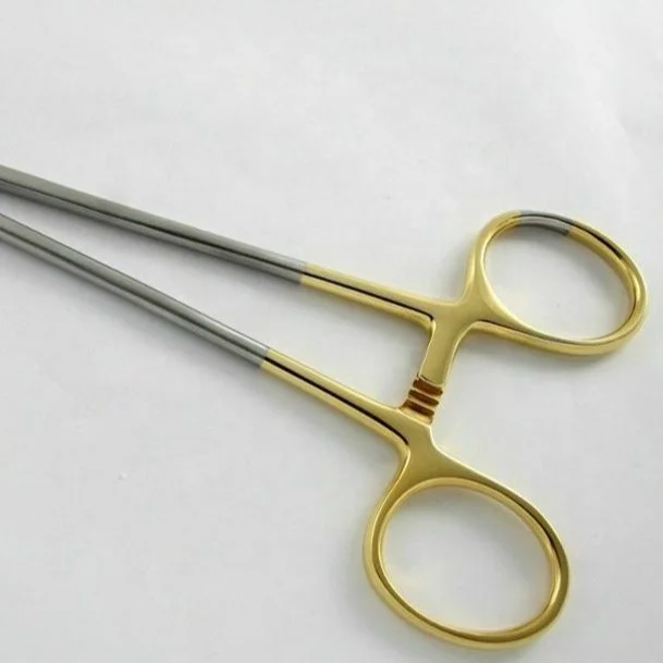 Mayo Hegar иглодержатель с вольфрамовыми карбидными зажимами полиэтиленовый пакет Ce PK 3 года Пользовательский логотип принимается руководство 50 шт. матовая отделка