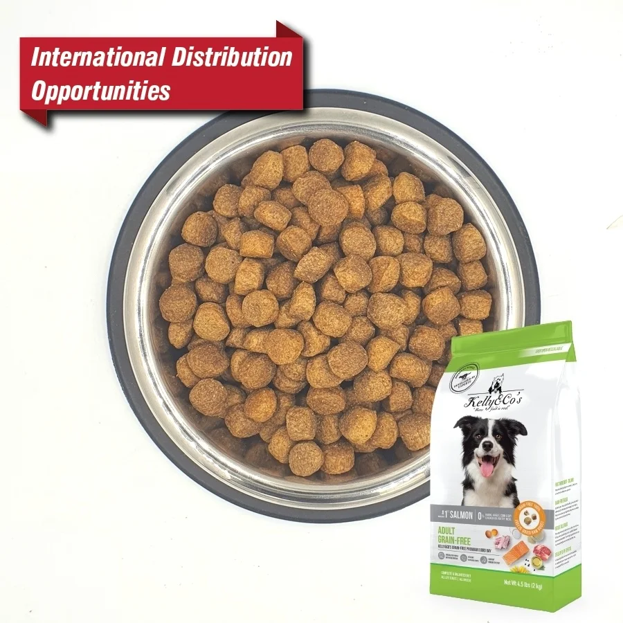 Wild taste High quality Dog food kibble with freeze-dried raw KELLY AND CO