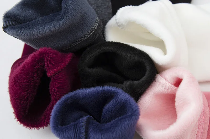 Children Fleece Leggings Skinny Pants Thicken Cotton Kids Girls Winter Soft Warm Velvet Plush Fleece Leggings