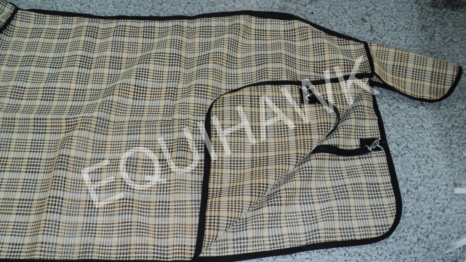 OEM SUMMER PU NET COMBO HORSE RUG CUSTOM DESIGN PU NET MESH COMBO HORSE RUG WITH DETACHABLE NECK AND SURCINGLES