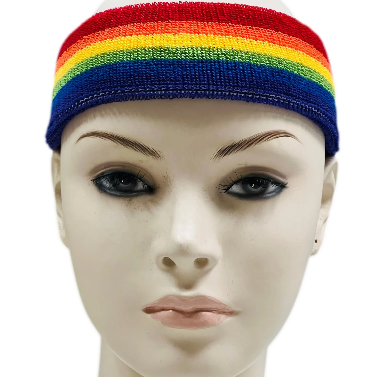 Sport Rainbow Colorful Heavy Terry customize headbands