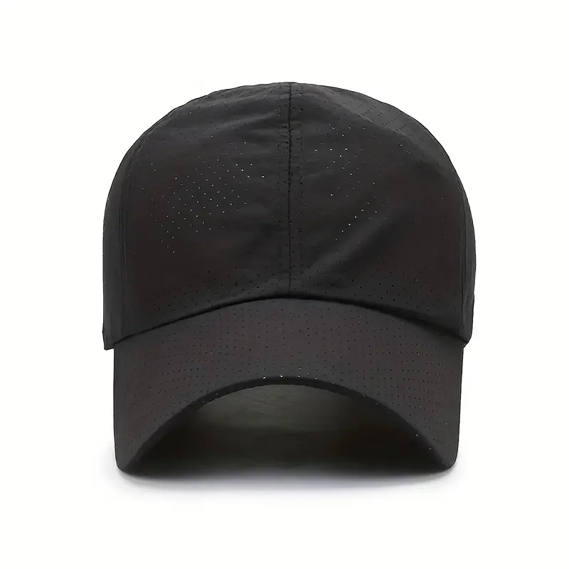 Original 6 Panel Sports Cap Black Vintage Sports Hats High Quality Customized LOGO Caps For Men Embroidery