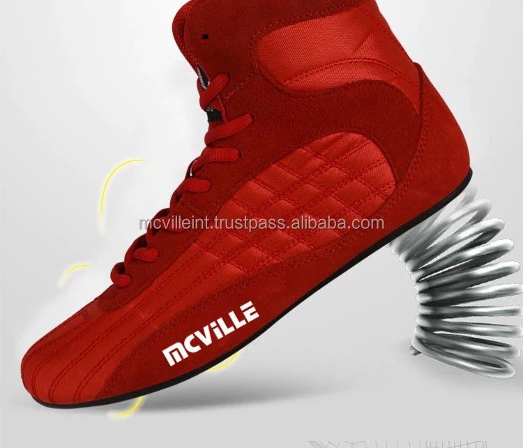  Боксерские ботинки для мужчин удобная тренировочная обувь профессионального бокса борьбы тяжелой атлетики