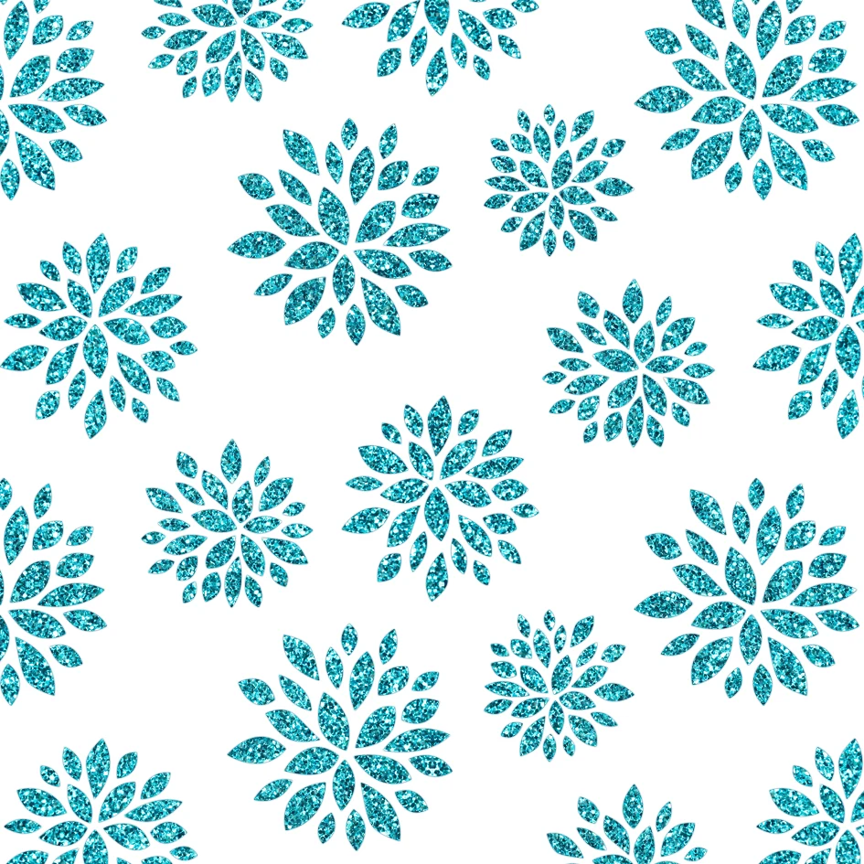 Newest Flower Flora  pattern glitter paper good quality Multi-color card stock for Crafts