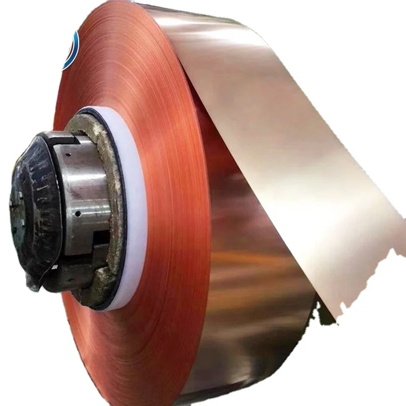 Толщина 0 02 мм тонкая красная фольга из чистой меди катушечная лента цена на