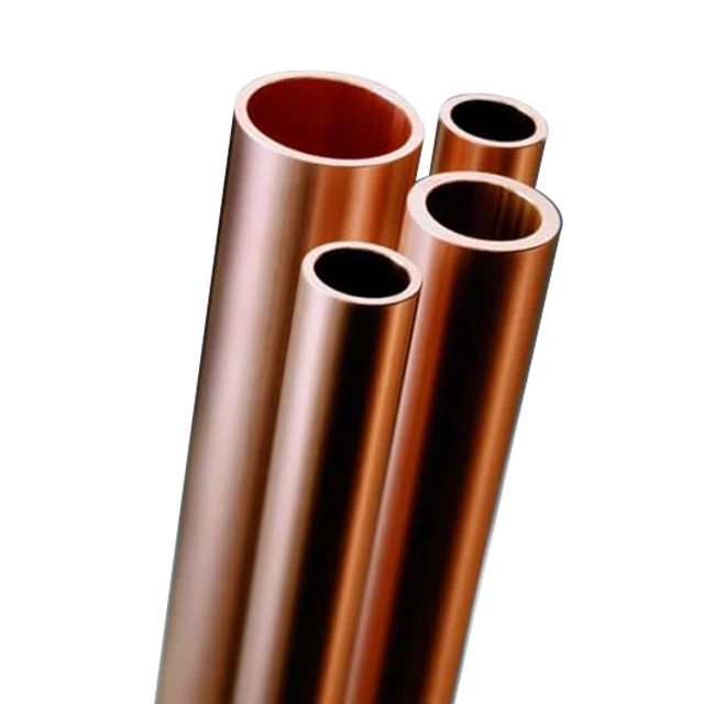 China supply high quality 1-3mm copper tube for air conditioner copper pipe for liquid transportation