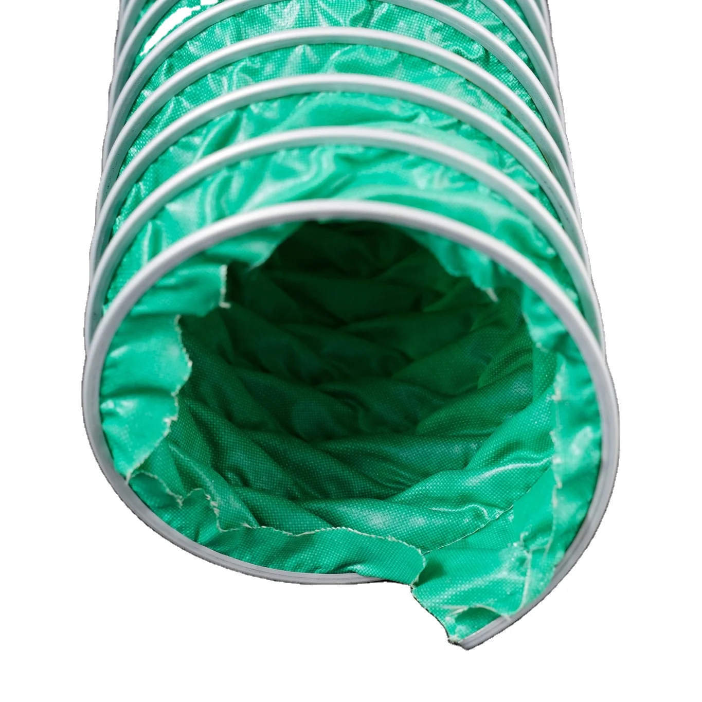 multiple sizes flex air duct high temper resistant  canvas  duct insulated flexible duct